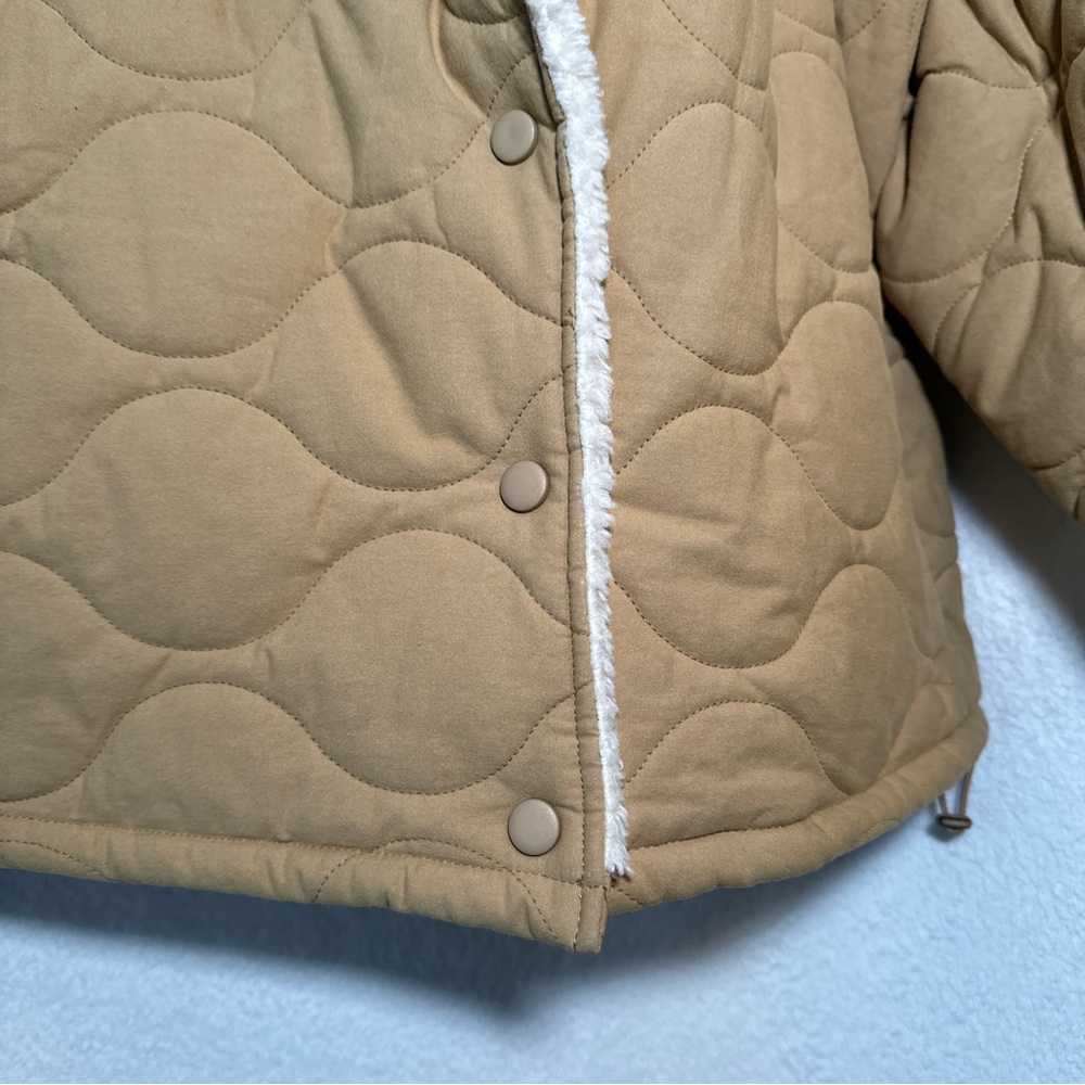 ASTR the Label tan winter coat SZ:small - Picture 3 of 10
